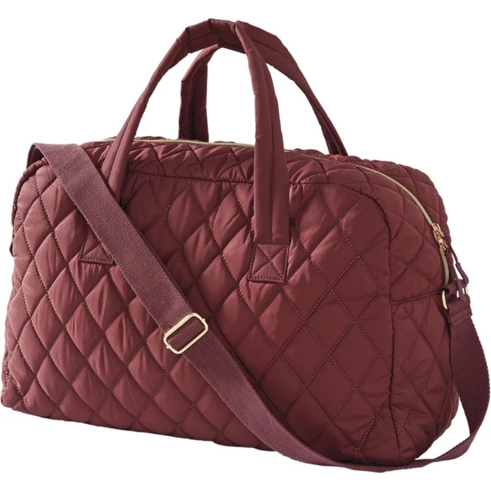 Purple Duffle Bag